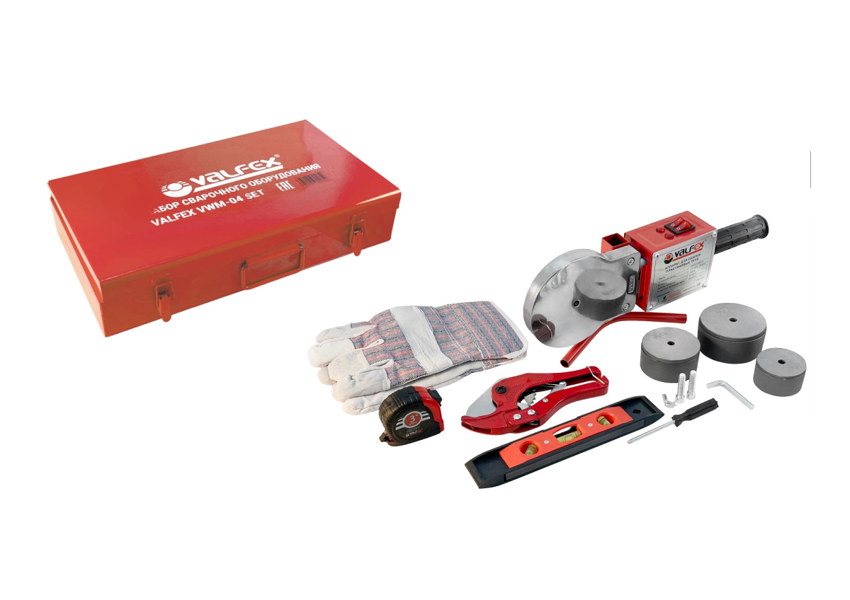 Набор сварочного оборудования VALFEX 004 SET 2000 w, 50-75 мм (110 мм) (5)
