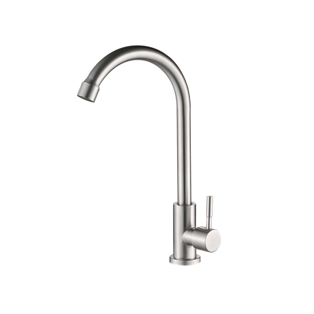 Кран моно "Дуга", нерж. сталь VALFEX Vela Steel (10)