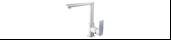 Смеситель для кухни, латунь VALFEX Argo White (10)
