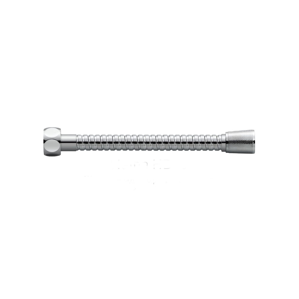 Шланг в одинарной оплетке, латунь, Chrome (150см) -45 VALFEX (50)