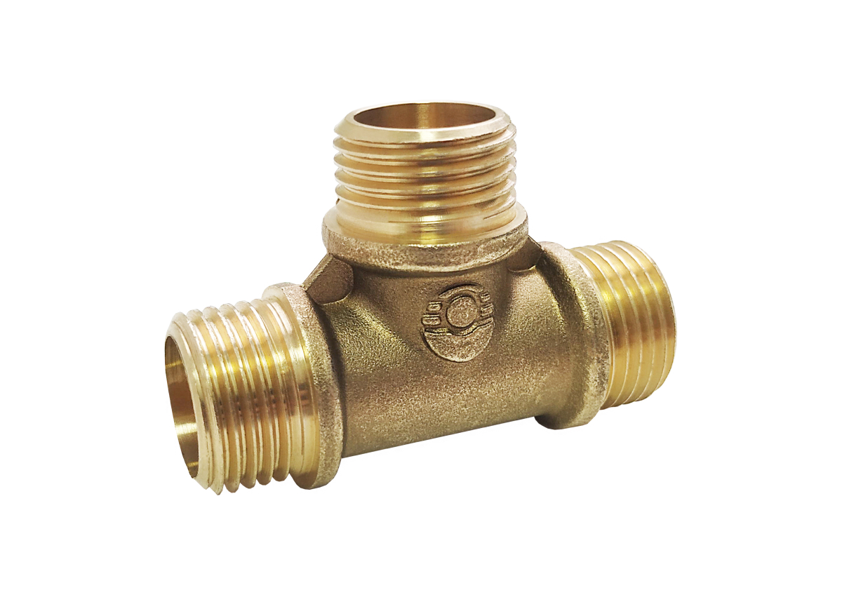Тройник с наружной резьбой VALFEX НР 1/2"хНР 1/2"хНР 1/2" (90/10)