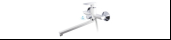 Смеситель для ванны, длинный излив, латунь VALFEX Argo White (8)