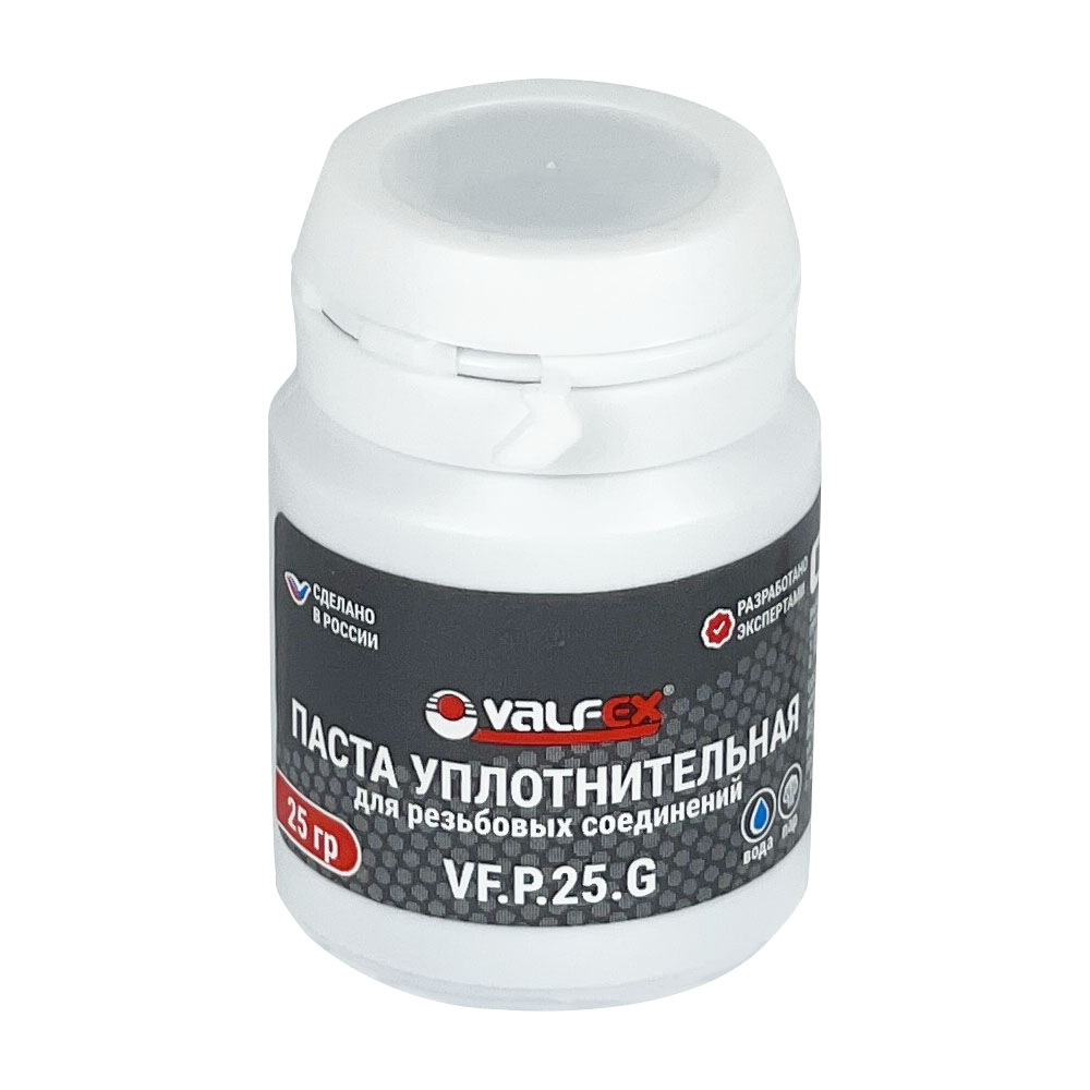 Паста уплотнительная VALFEX 25 г (Вода, пар) (150)