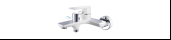Смеситель для ванны, латунь VALFEX Argo White (8)