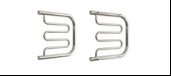 Полотенцесушитель водяной Тори, фокстрот, 50/60, 1"НР, хром, с полкой VALFEX