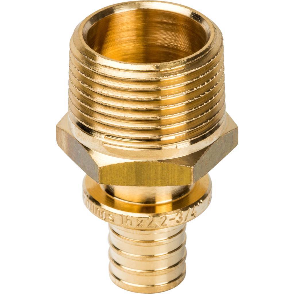 Переходник с наружной резьбой, 16xR 3/4"