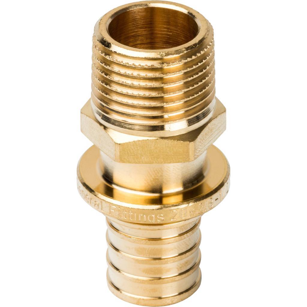 Переходник с наружной резьбой, 20xR 1/2"