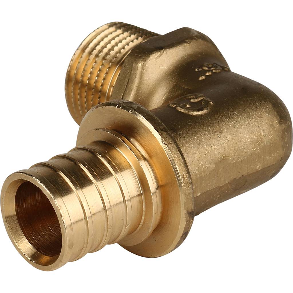 Угольник-переходник с наружной резьбой, 20xR 1/2"