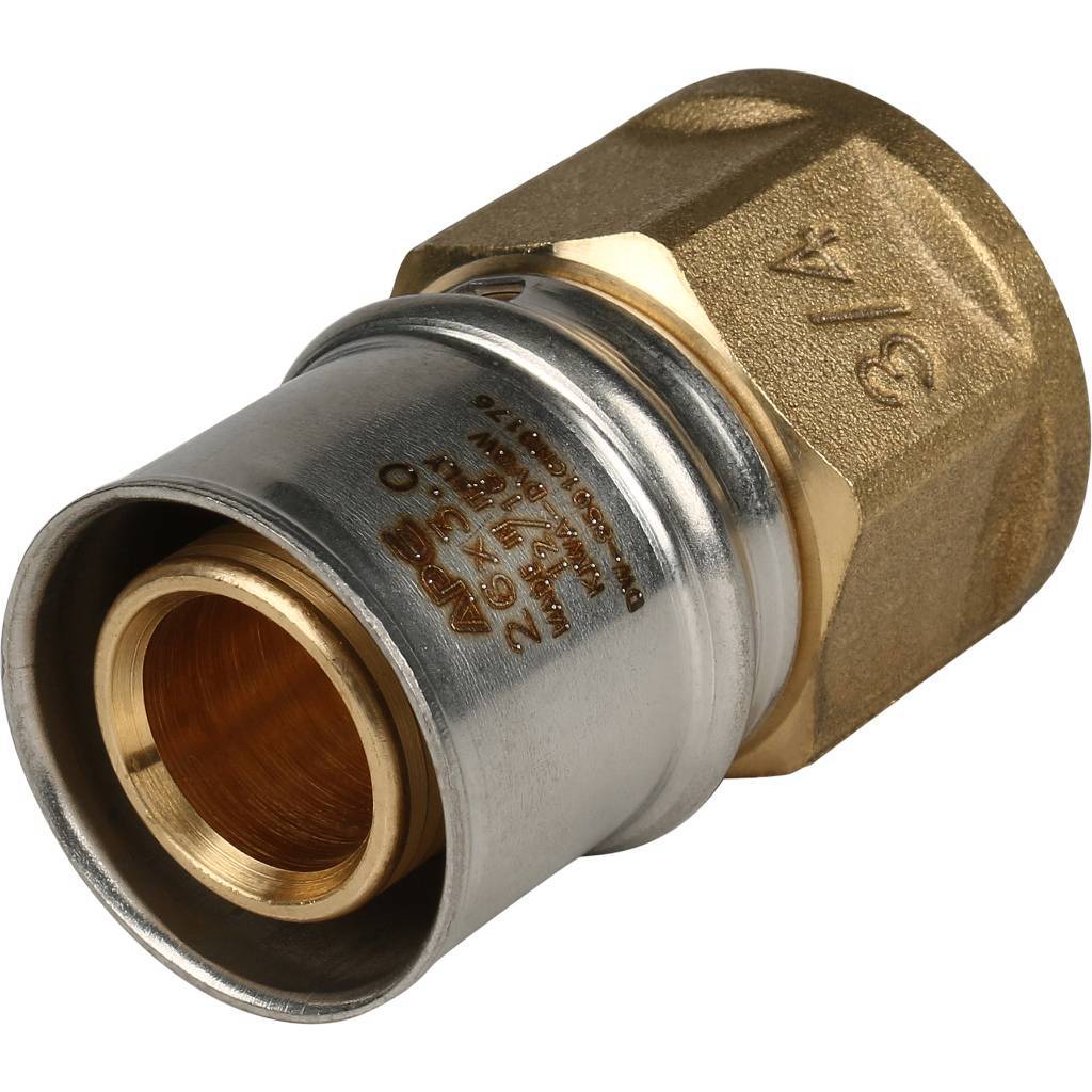 Переходник с внутренней резьбой, 3/4"х26