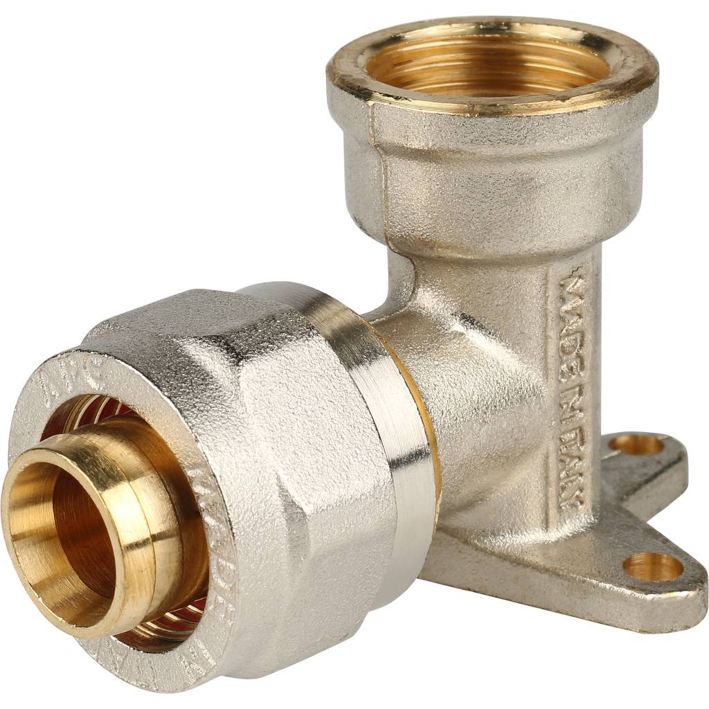 Угольник настенный с креплением, 1/2"х20