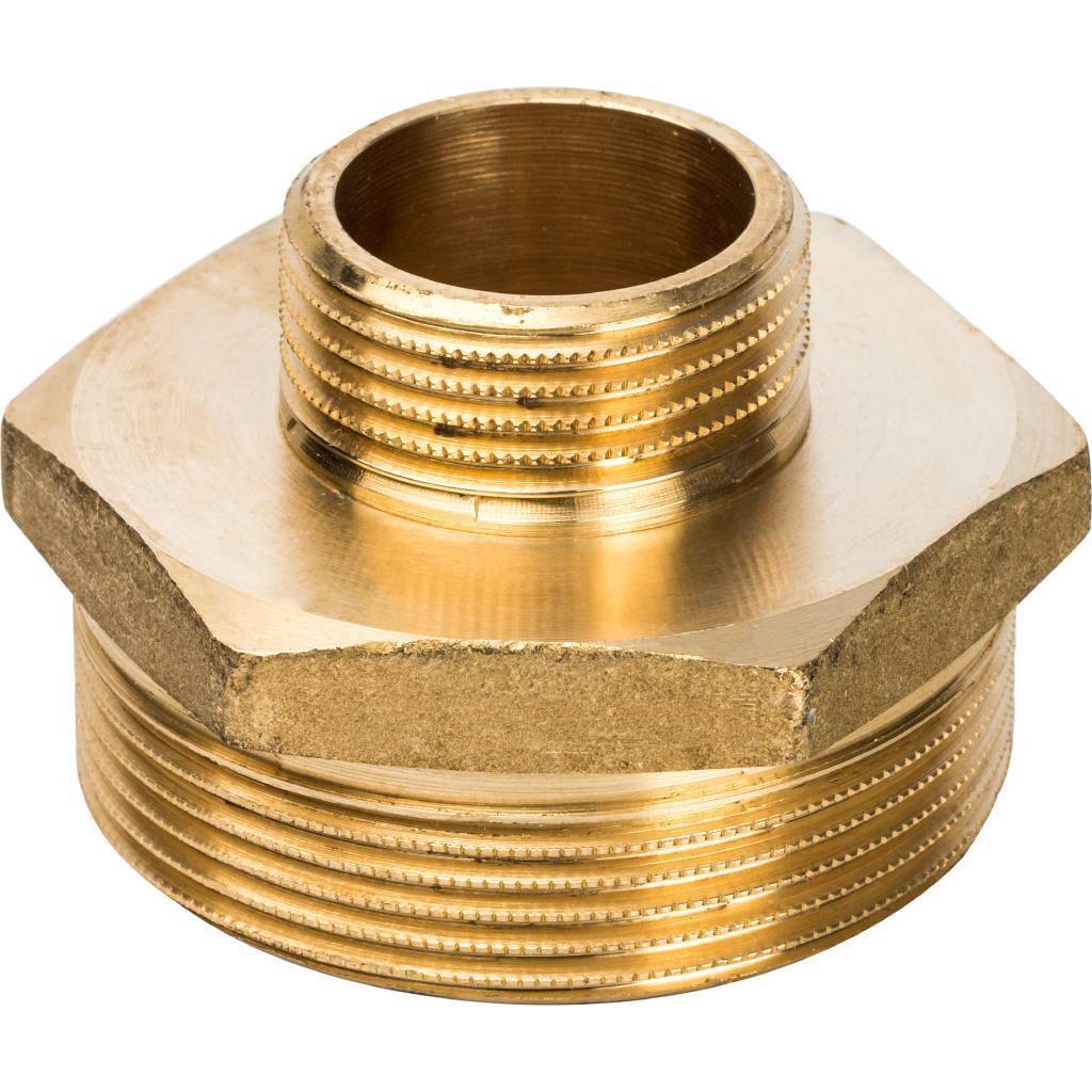 Ниппель переходной наружная резьба, 2"X1"