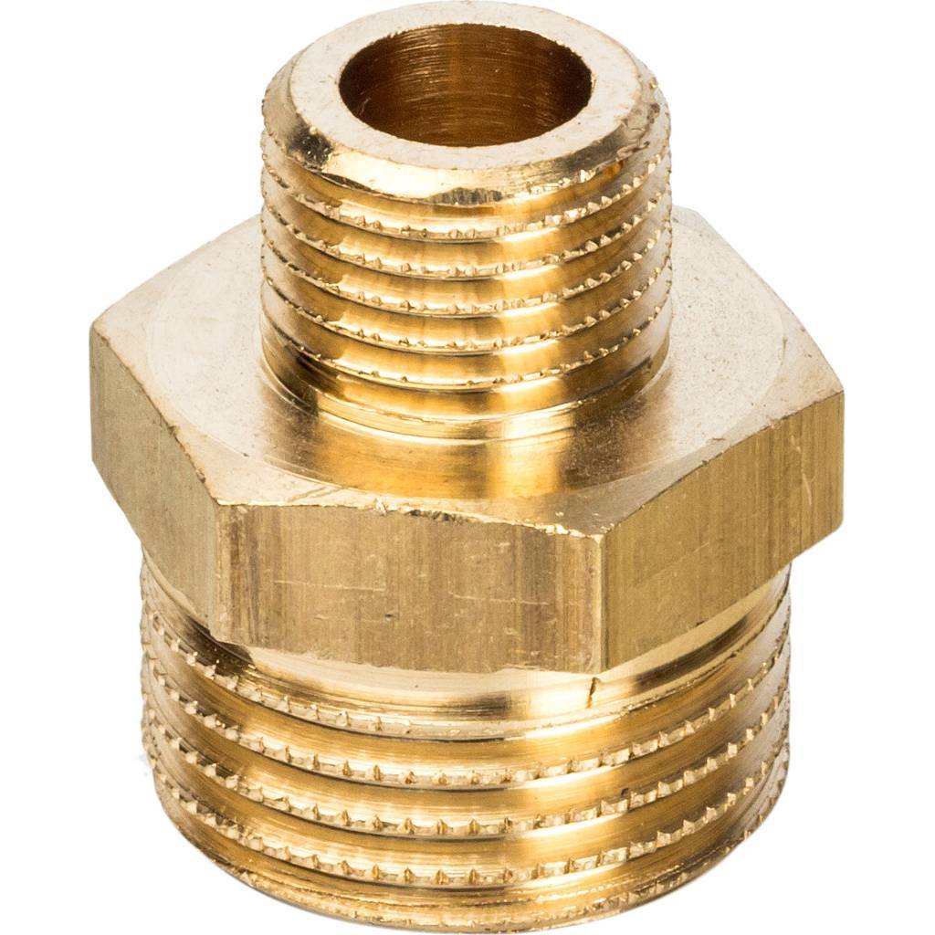 Ниппель переходной наружная резьба, 1/2"X1/4"