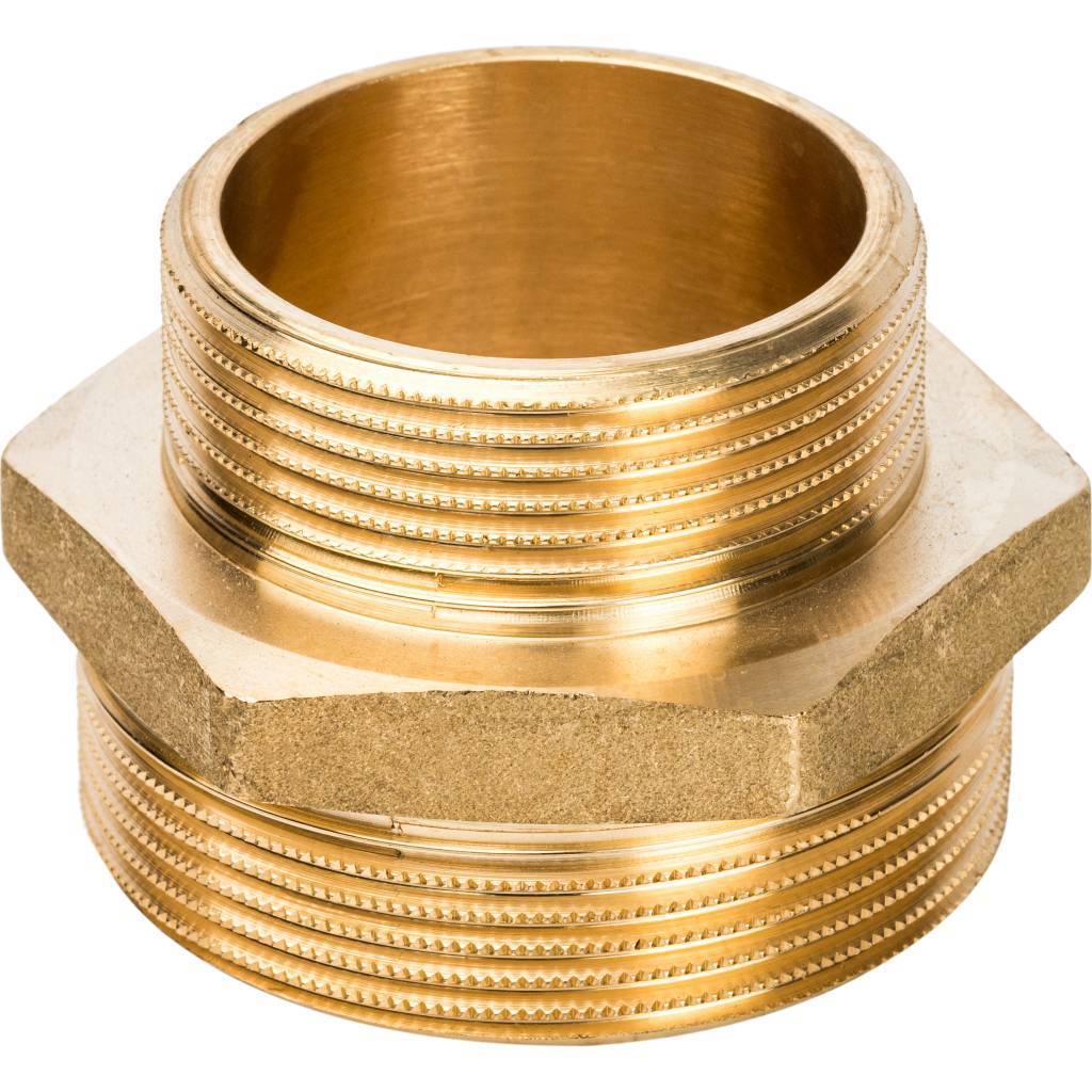 Ниппель переходной наружная резьба, 2"X1 1/2"