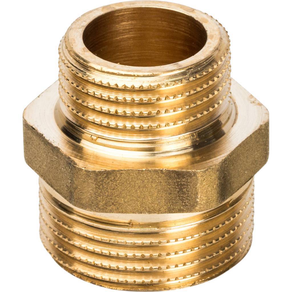 Ниппель переходной наружная резьба, 3/4"X1/2"