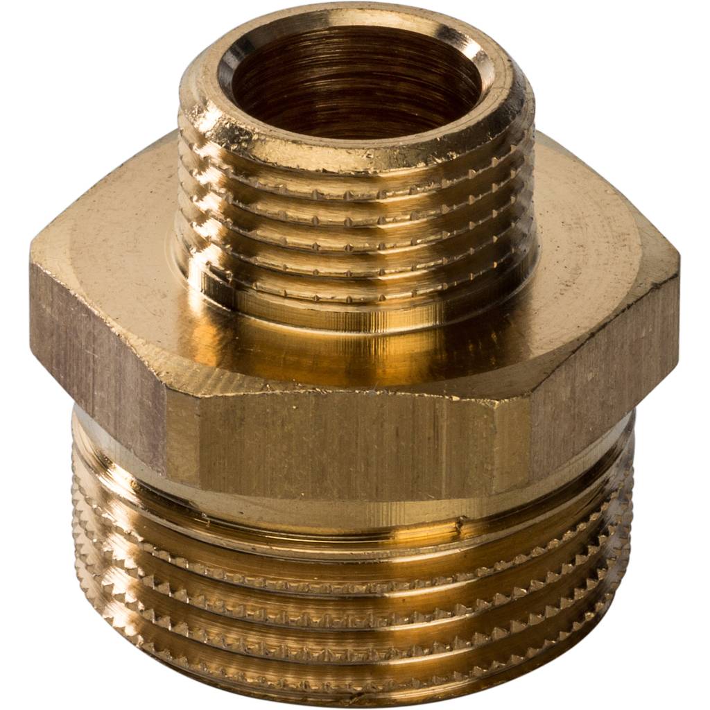 Ниппель переходной наружная резьба, 3/4"X3/8"