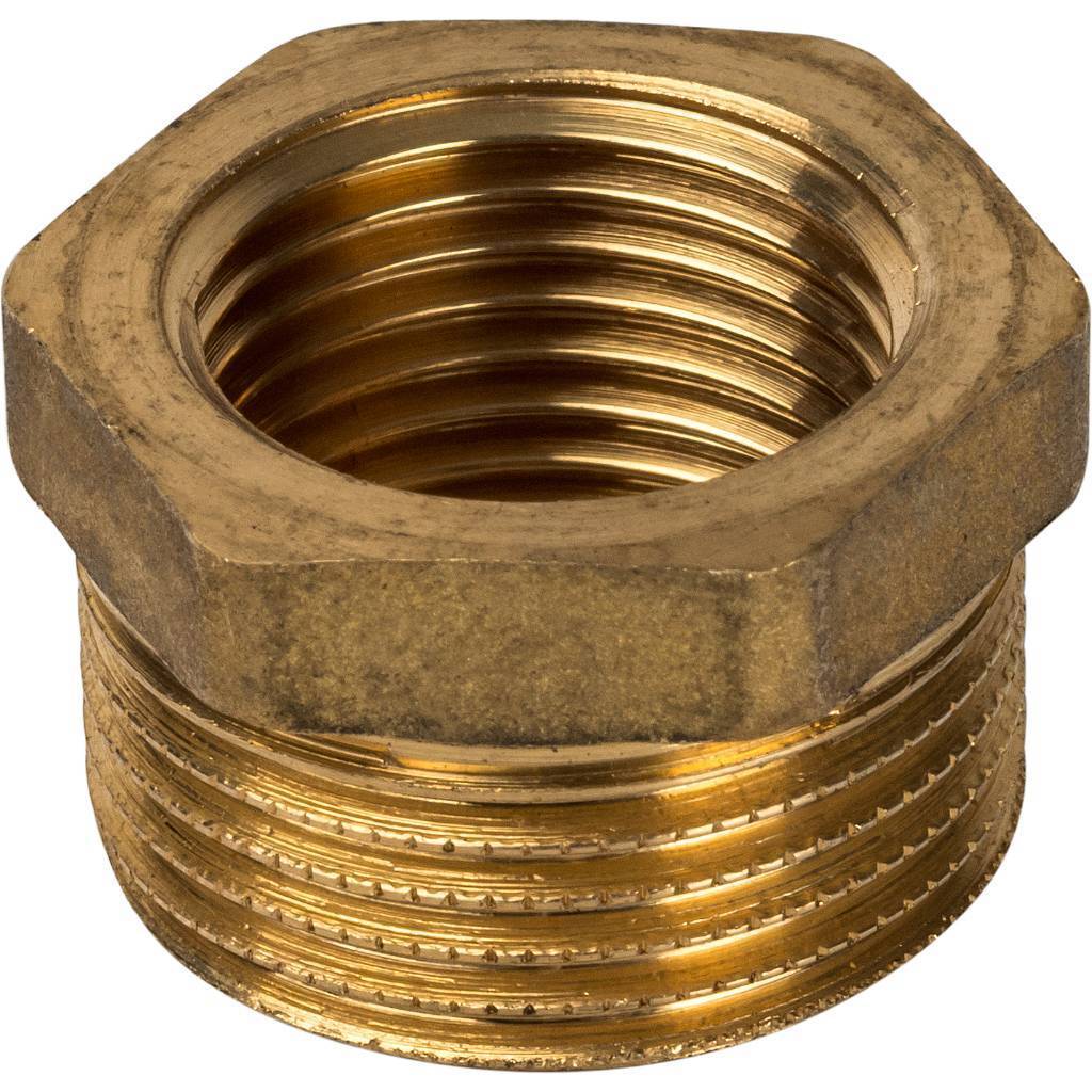 Футорка внутренняя/наружна резьба, 1/2"х3/4"