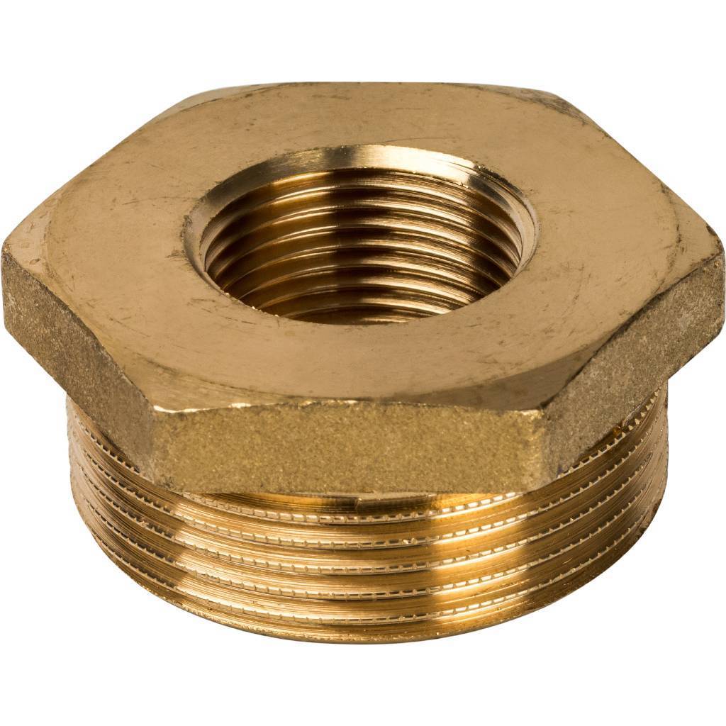 Футорка внутренняя/наружна резьба, 3/4"х1 1/2"