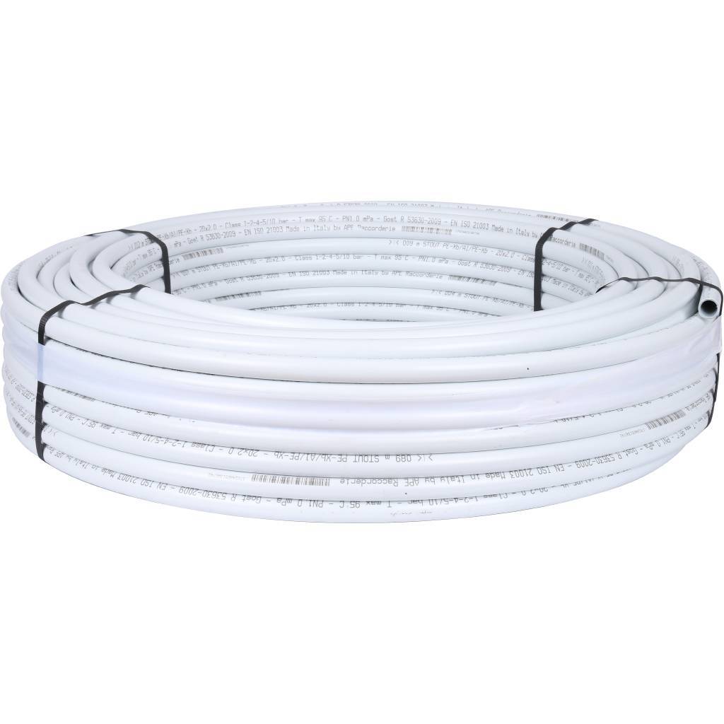 Трубы металлопластиковые PE-Xb/Al/PE-Xb, 20 х 2,0
