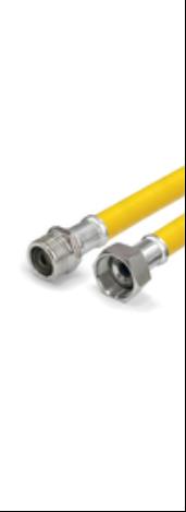 Подводка гибкая для ГАЗА, Valfex, ПВХ с полиэфирной нитью, 1/2", г/ш, 0,3 м (250)