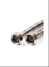 В-В Гибкая подводка для воды VALFEX нерж.сталь 1/2" В-В 30 см (200)