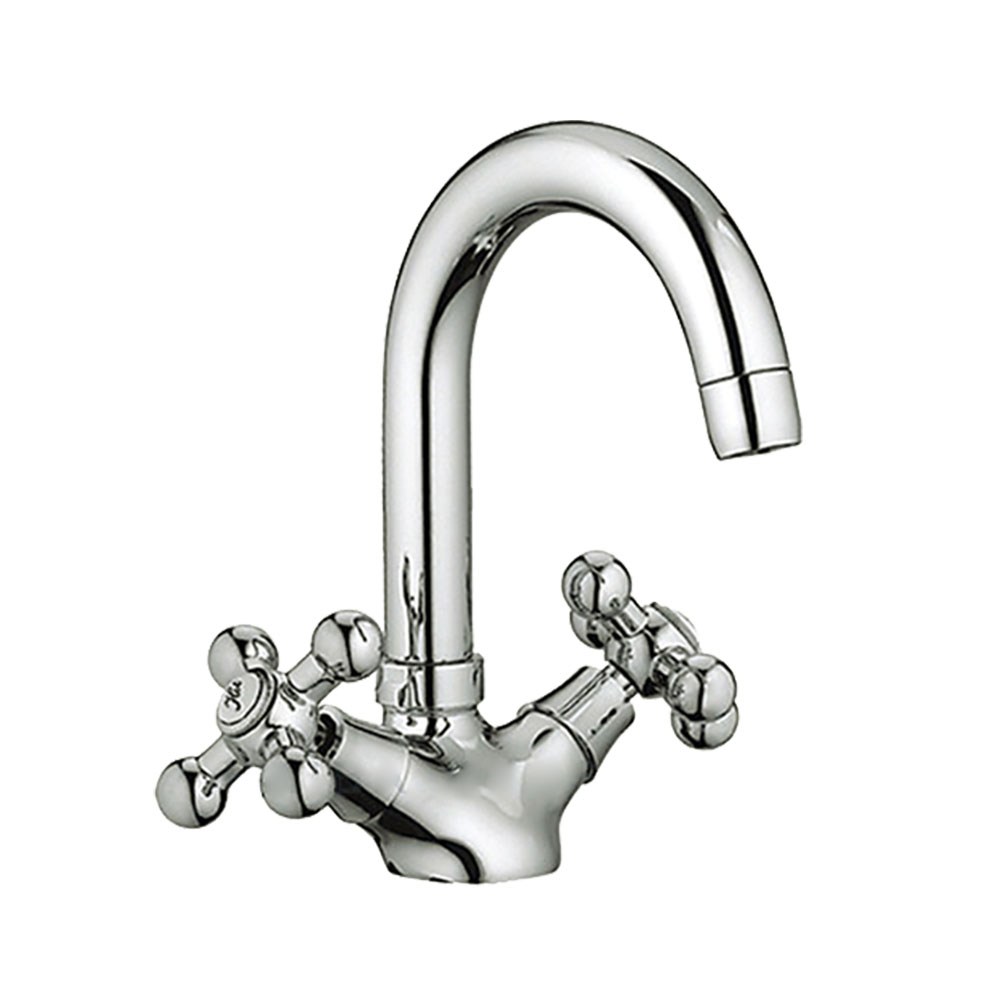 Смеситель для раковины, высокий, латунь, VALFEX Libra Сhrome (10)