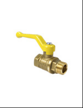Кран шаровой N/P59 для ГАЗА 1 1/2" ВР/НР ручка-рычаг, латунный VALFEX 11Б27фтМ (8/2)